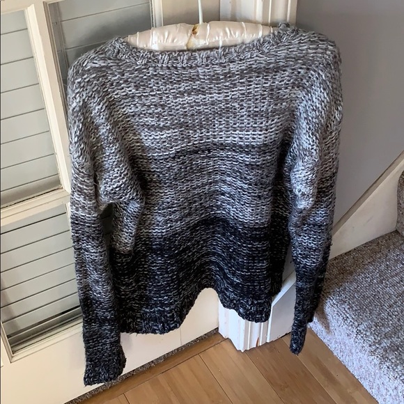 Forever 21 Black & Gray Ombre Sweater - Picture 2 of 4